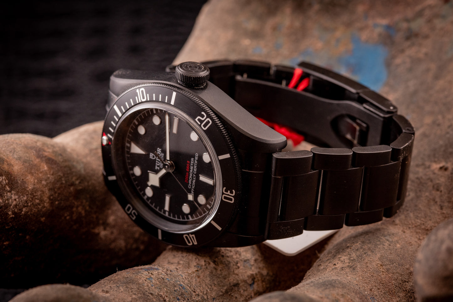 Tudor Tudor Black Bay 41 PVD Black Dial Auto 41mm Ref M79230DK Box And Papers