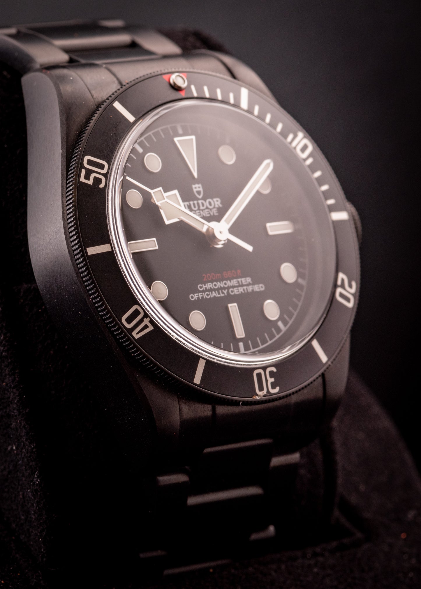 Tudor Tudor Black Bay 41 PVD Black Dial Auto 41mm Ref M79230DK Box And Papers
