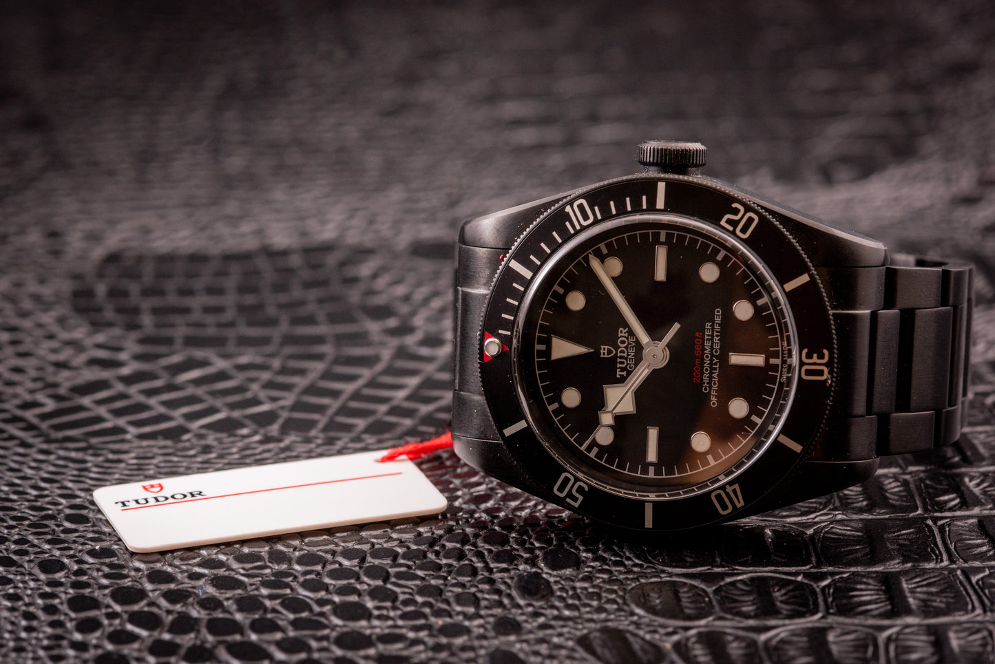 Tudor Tudor Black Bay 41 PVD Black Dial Auto 41mm Ref M79230DK Box And Papers