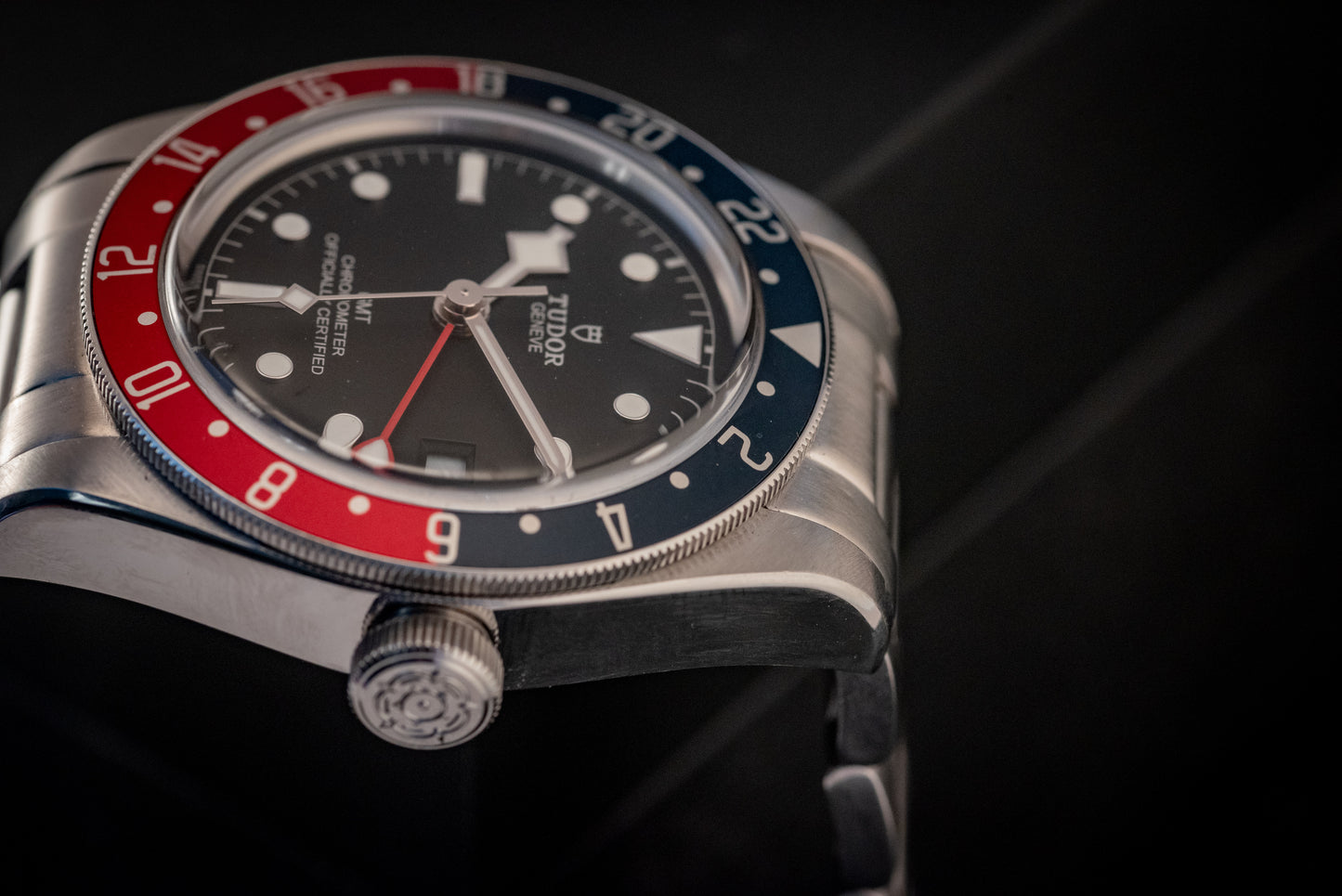 Tudor Black Bay GMT Pepsi 3 Straps Box And Papers Ref 79830RB