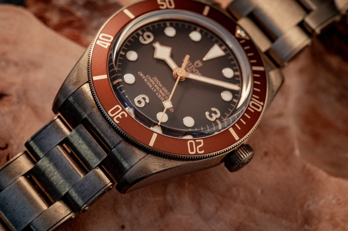 Tudor Black Bay Fifty-Eight 2023 Box and Papers Bronze Extra Strap Bezel Ref M79012M-0001