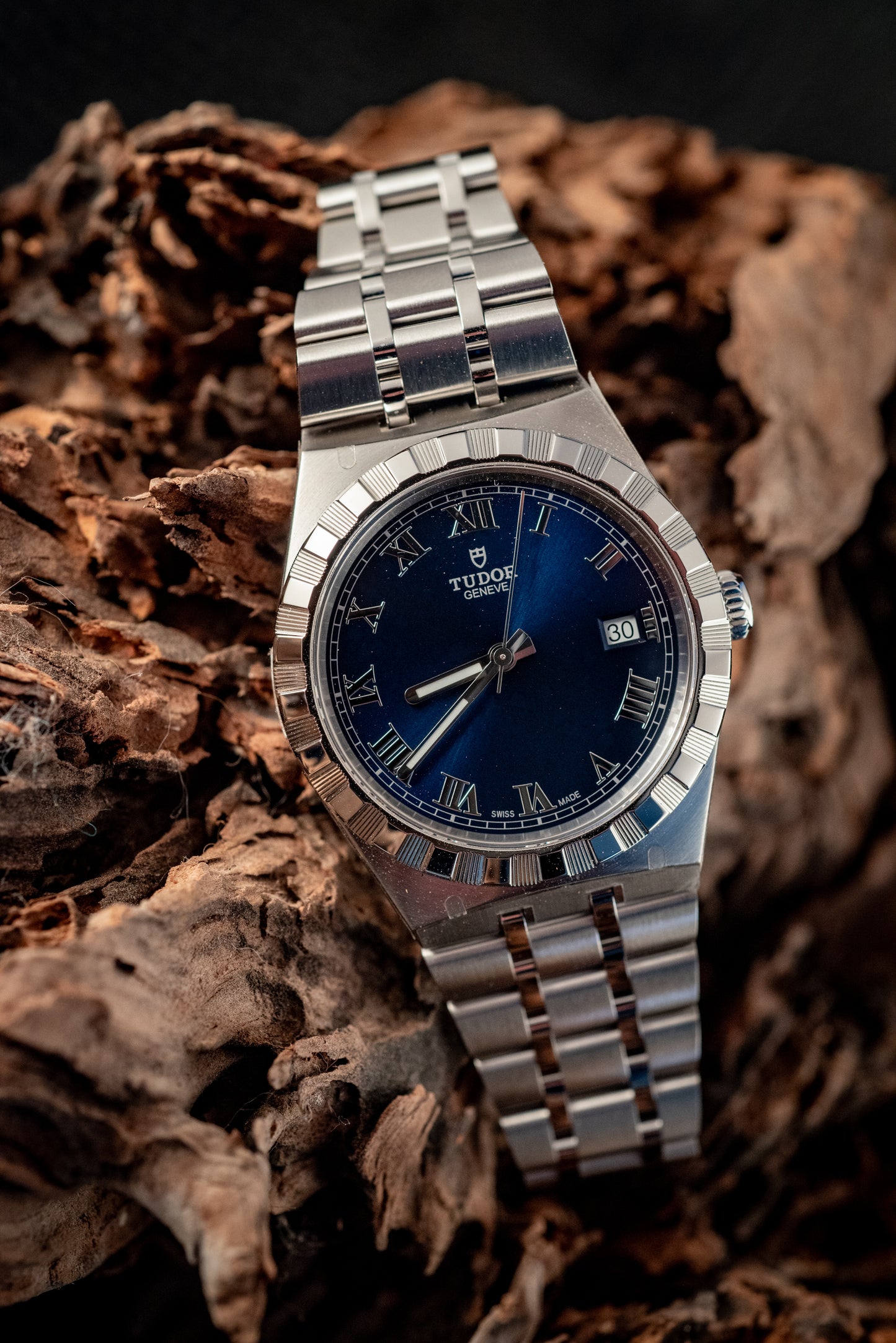 Tudor Royal 38MM NEW Blue Roman 11/2025 Box And Papers Ref M28500-0005