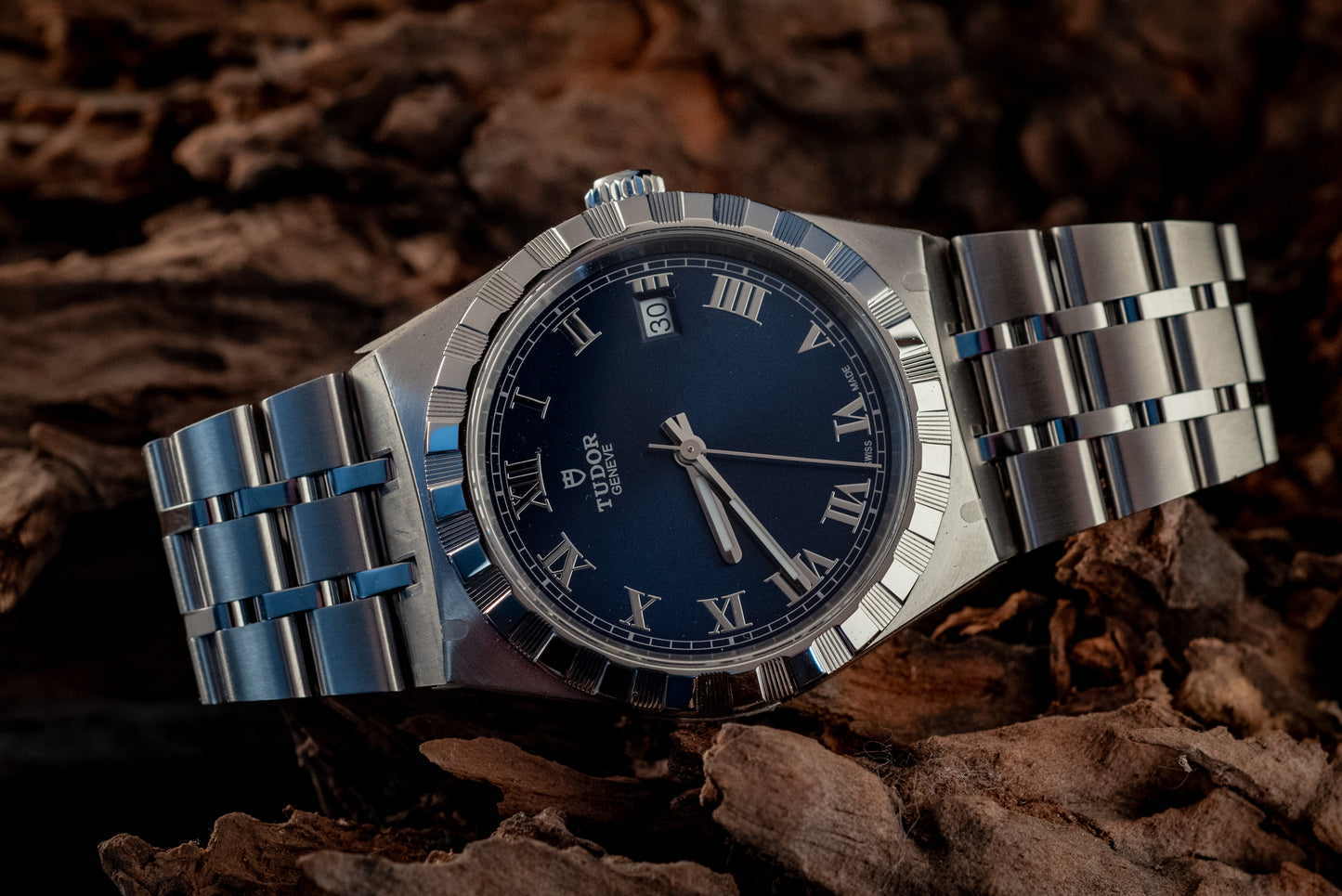 Tudor Royal 38MM NEW Blue Roman 11/2025 Box And Papers Ref M28500-0005
