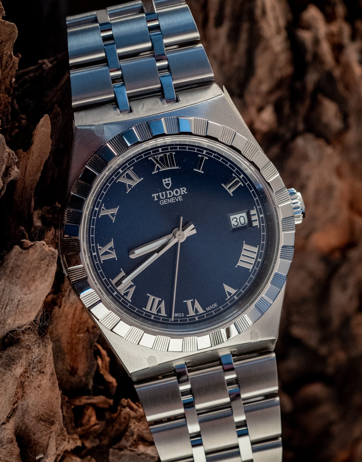 Tudor Royal 38MM NEW Blue Roman 11/2025 Box And Papers Ref M28500-0005