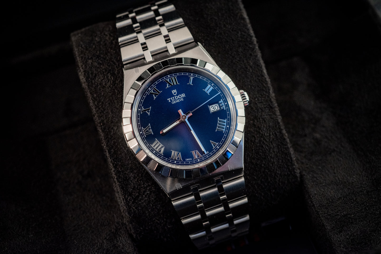 Tudor Royal 38MM NEW Blue Roman 11/2025 Box And Papers Ref M28500-0005