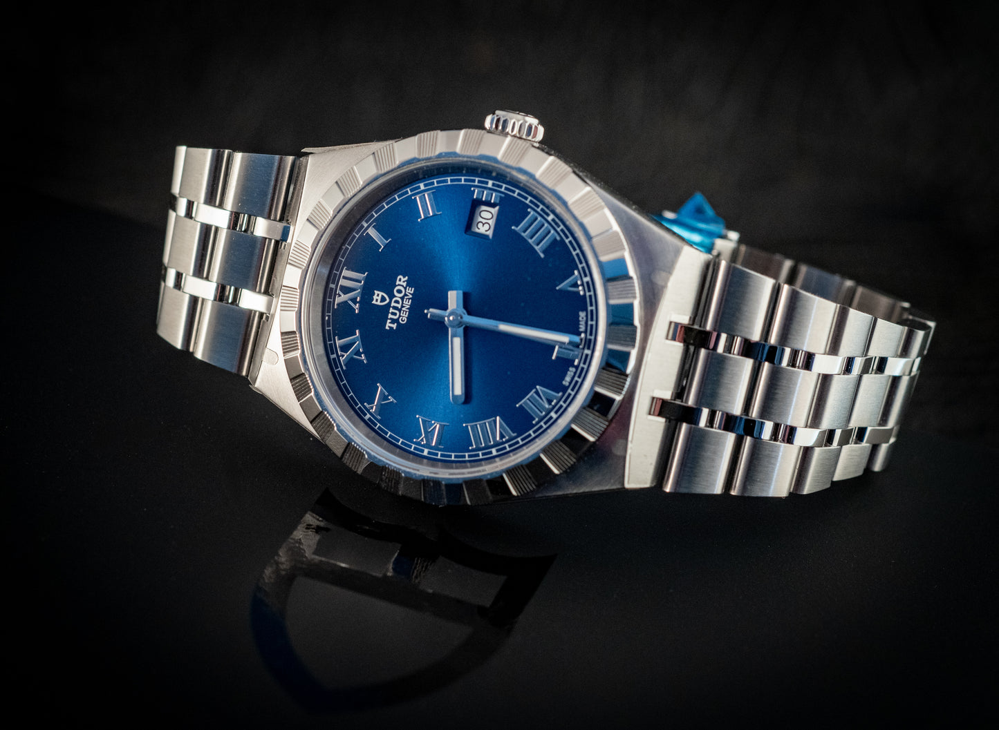 Tudor Royal 38MM NEW Blue Roman 11/2025 Box And Papers Ref M28500-0005