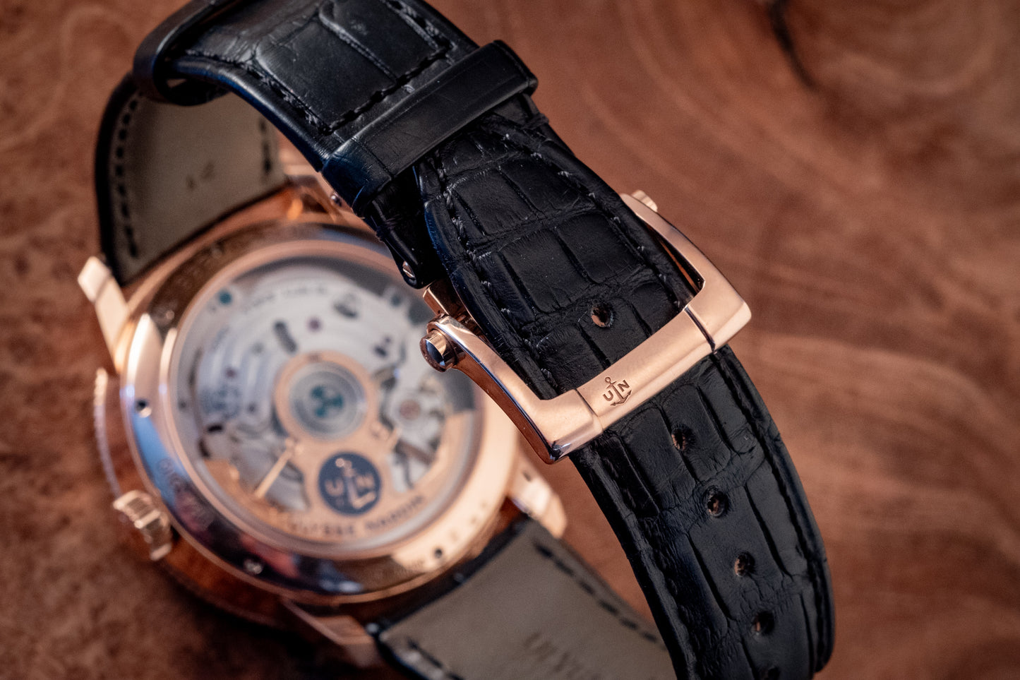 Ulysse Nardin Marine Torpilleur Rose Gold 42mm Rose Gold Box And Papers Ref 1182-310/40