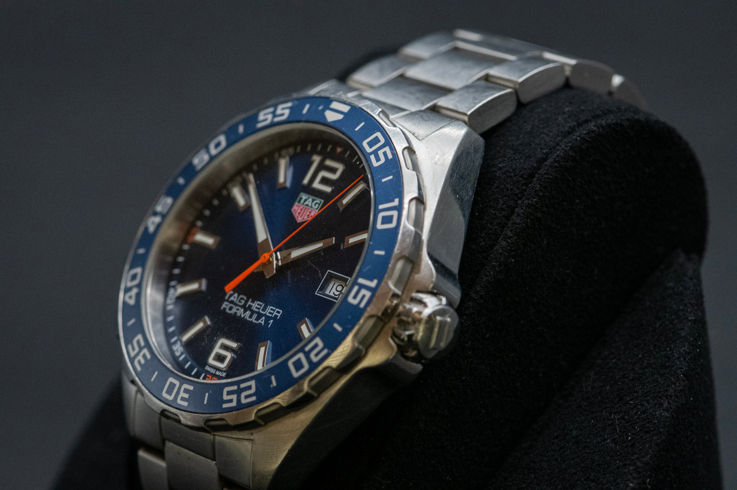 TAG Heuer FORMULA 1 WAZ1010 BAJ6982 Blue Quartz With Box