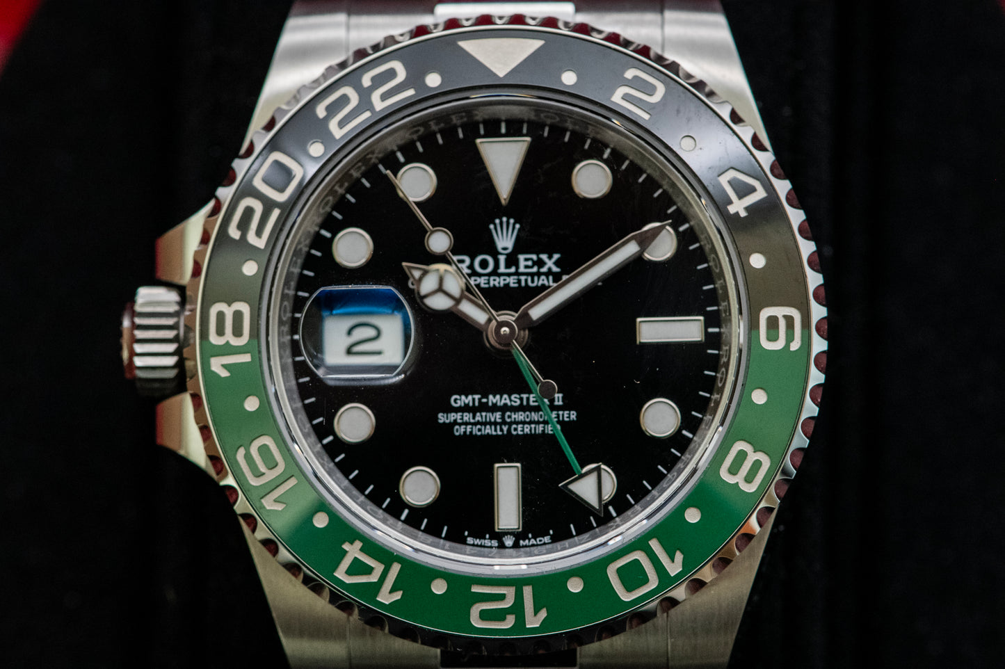 Rolex GMT-Master II  12/2024 Sprite Oyster Perpetual Watch 126720VTNR