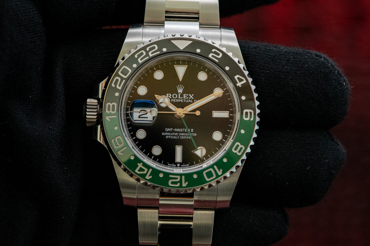 Rolex GMT-Master II  12/2024 Sprite Oyster Perpetual Watch 126720VTNR