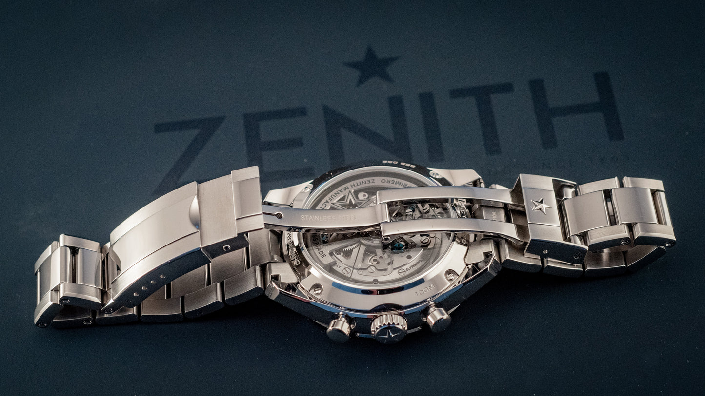 Zenith September 2025 Chronomaster Sport 'Panda' Chronograph Box And Papers Ref 03.3100.3600/69M3100