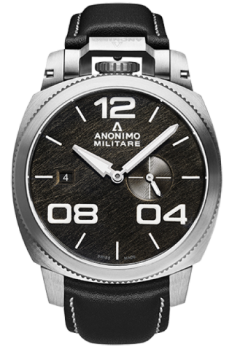 Anonimo Militare Automatic Stainless Steel / Black / Leather : Ref Number AM-1020.01.001.A01