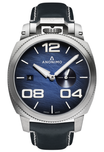 Anonimo Militare Automatic Stainless Steel / Blue / Leather : Ref Number AM-1020.01.003.A03