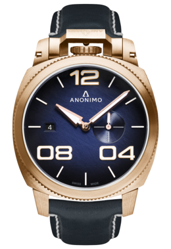 Anonimo Militare Automatic Bronze / Blue / Leather : Ref Number AM-1020.04.003.A03
