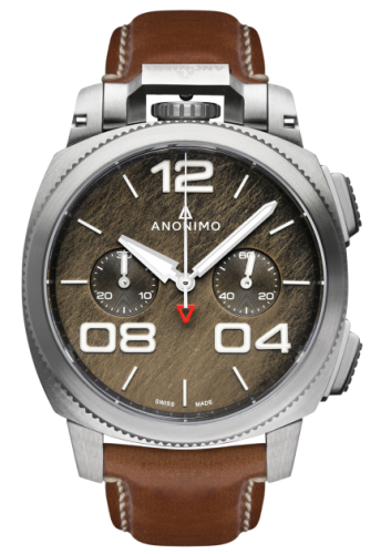Anonimo Militare Chrono Stainless Steel / Bronze / Leather : Ref Number AM-1120.01.002.A02