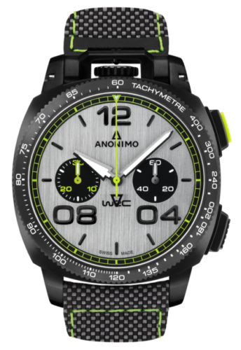Anonimo Militare Chrono PVD / Grey / Fabric : Ref Number AM-1128.21.221.T64