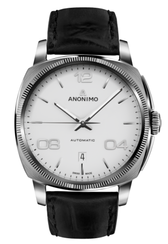 Anonimo Epurato Automatic Stainless Steel / White / Leather : Ref Number AM-4000.01.100.W11