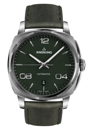 Anonimo Epurato Automatic Stainless Steel / Green / Leather : Ref Number AM-4000.01.107.W66