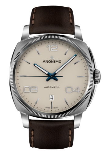 Anonimo Epurato Automatic Stainless Steel / Cream / Leather : Ref Number AM-4000.01.310.W42