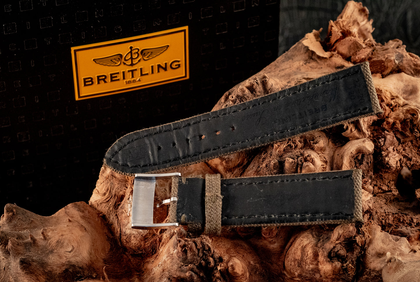 Breitling Colt Automatic Chronograph Box And Papers Extra Strap Ref A13388