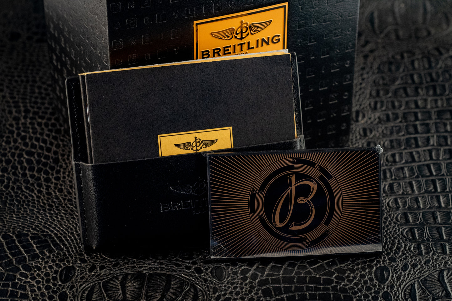 Breitling Colt Automatic Chronograph Box And Papers Extra Strap Ref A13388