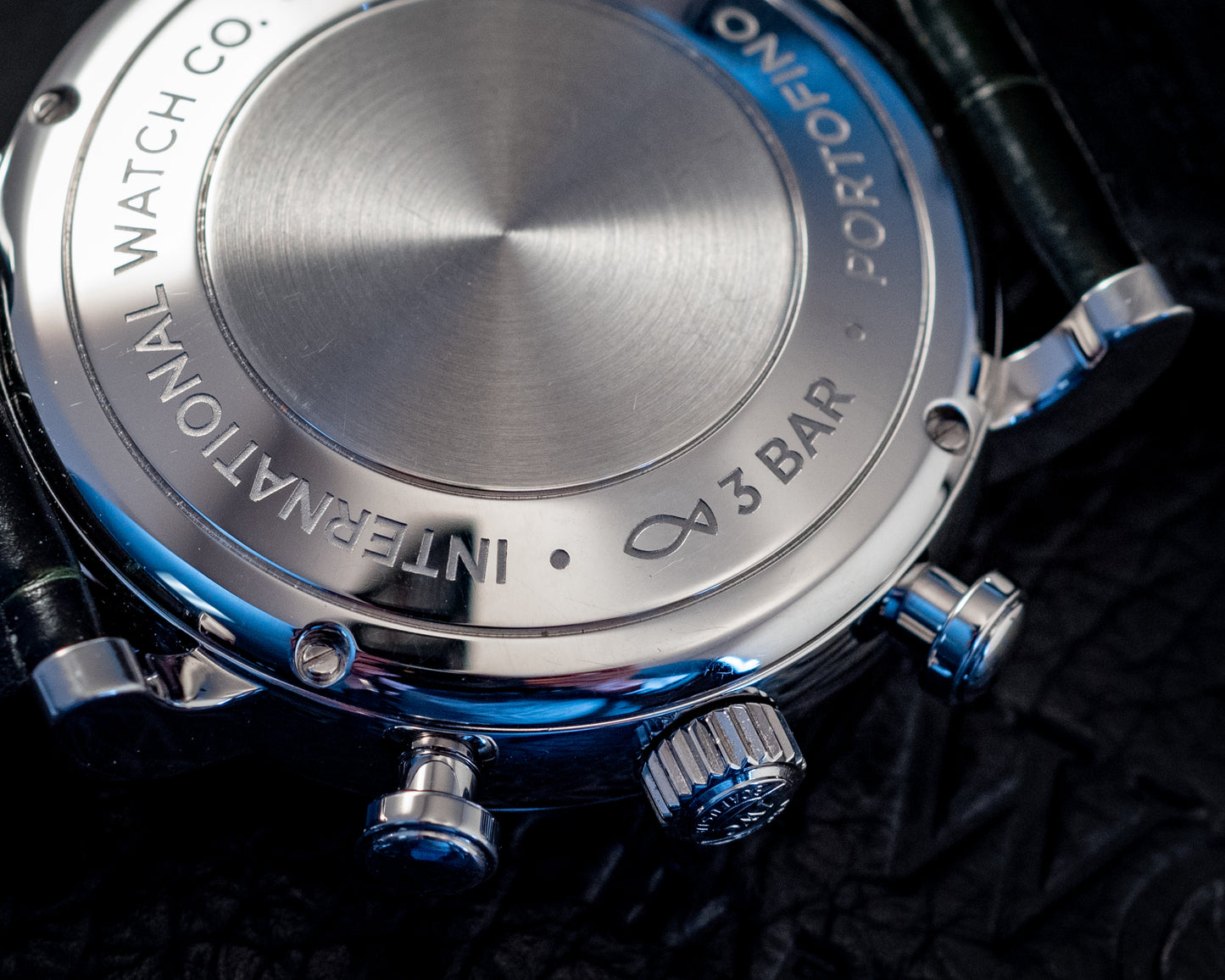 IWC Portofino 2022 Chronograph Green Dial 39MM Warranty Unti 4/2030 Box And Papers Ref IW391405