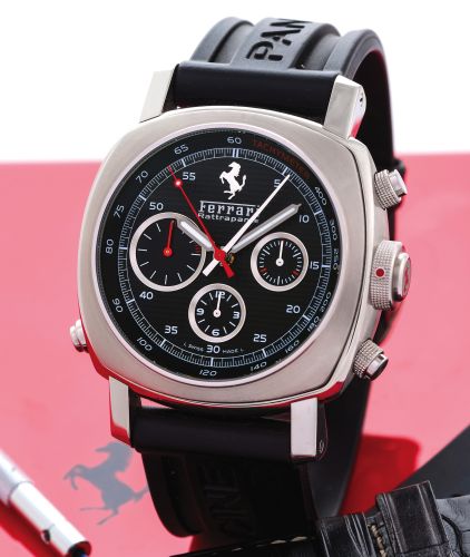 Panerai Ferrari Granturismo Rattrapante Black : Ref Number FER00005