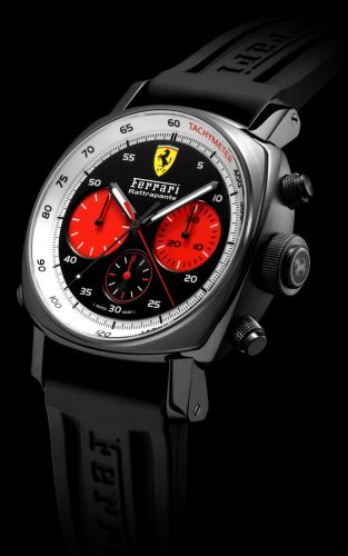 Panerai Ferrari Scuderia Rattrapante Black / Red : Ref Number FER00033