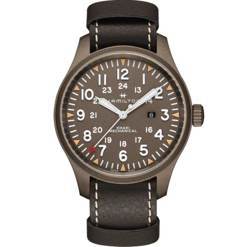Hamilton Khaki Field Mechanical 50 PVD / Brown : Ref Number H69829560