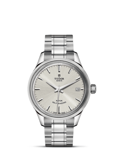 Tudor Style 34 Stainless Steel / Silver / Bracelet : Ref Number 12300-0001