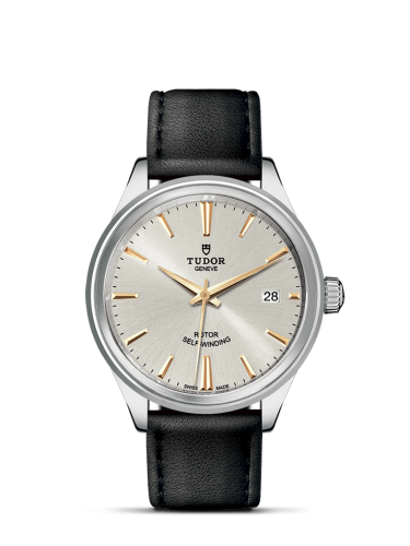 Tudor Style 38 Stainless Steel / Silver / Strap : Ref Number 12500-0018