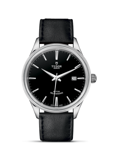 Tudor Style 41 Stainless Steel / Black / Strap : Ref Number 12700-0006