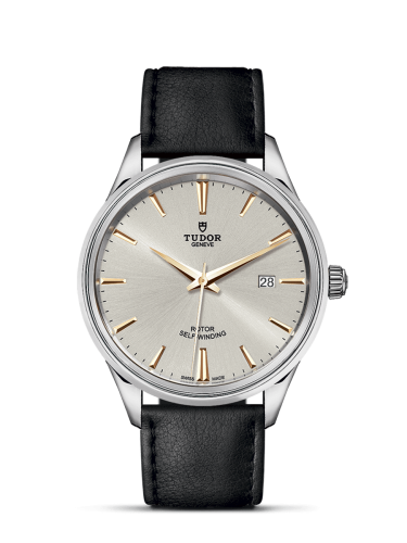Tudor Style 41 Stainless Steel / Silver / Strap : Ref Number 12700-0018