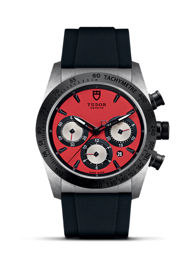 Tudor Fastrider Chrono Red / Rubber : Ref Number 42010N-0009