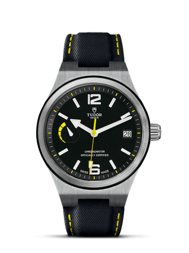 Tudor North Flag Stainless Steel / Black / Strap : Ref Number 91210N-0002
