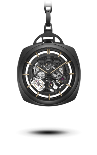 Panerai Pocket Watch Tourbillon GMT Ceramica : Ref Number PAM00446
