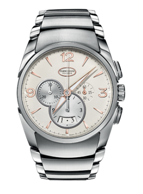 Parmigiani Fleurier Tonda Metrographe Stainless Steel / White / Bracelet : Ref Number PFC274-0002400-B33002