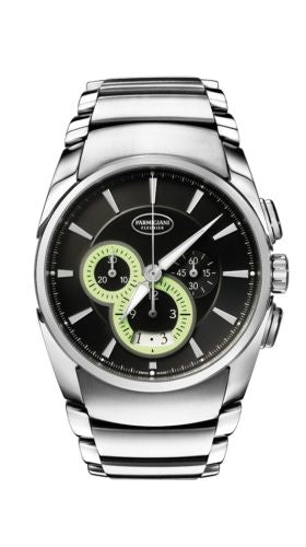 Parmigiani Fleurier Tonda Metrographe Stainless Steel / Black / Bracelet : Ref Number PFC274-0001401-B33002