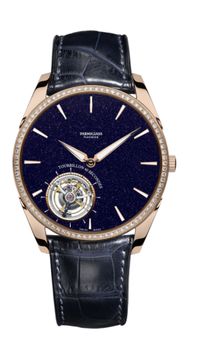 Parmigiani Fleurier Tonda 1950 Tourbillon Diamond / Blue Aventurine : Ref Number PFH279-1067000