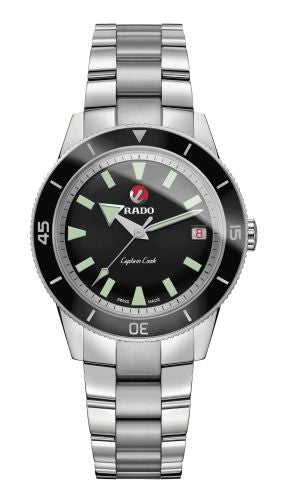 Rado HyperChrome Captain Cook 37 Black / Bracelet : Ref Number R32500153