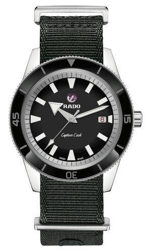 Rado HyperChrome Captain Cook 42 Stainless Steel / Black : Ref Number R32505158