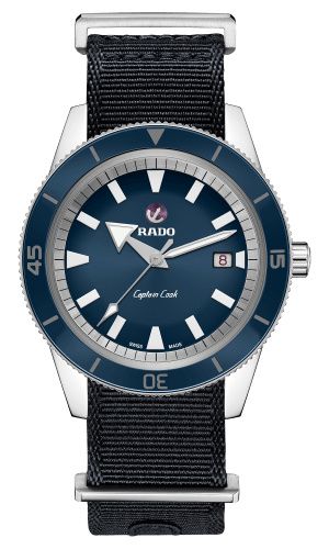 Rado HyperChrome Captain Cook 42 Stainless Steel / Blue : Ref Number R32505208