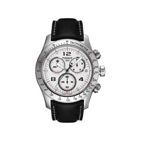 Tissot V8 Quartz Chronograph Tachymeter Silver : Ref Number T039.417.16.037.02