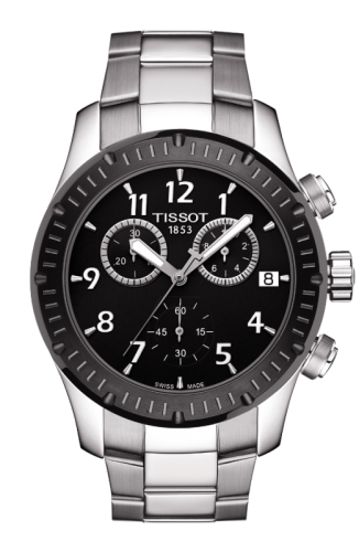 Tissot V8 Quartz Chronograph PVD Bezel : Ref Number T039.417.21.057.00