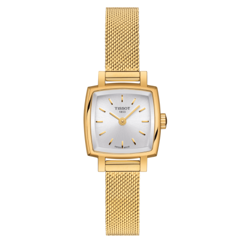 Tissot Lovely Square Yellow Gold / Silver / Bracelet : Ref Number T058.109.33.031.00