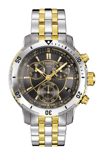 Tissot PRS 200 Quartz Chronograph Two Tone Grey : Ref Number T067.417.22.051.00