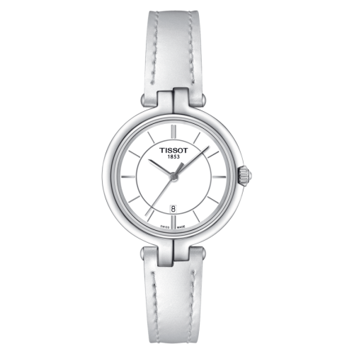 Tissot Flamingo Stainless Steel / White : Ref Number T094.210.16.011.00