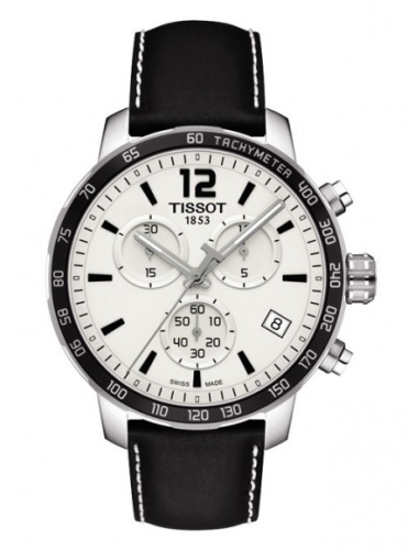 Tissot Quickster Chronograph Stainless Steel / White : Ref Number T095.417.16.037.00