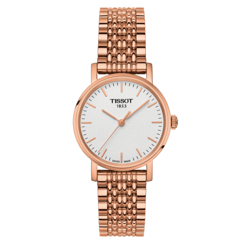 Tissot Everytime Small Rose Gold PVD / Silver / Bracelet : Ref Number T109.210.33.031.00