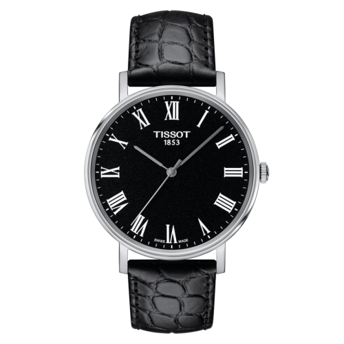 Tissot Everytime Medium Stainless Steel / Black / Strap : Ref Number T109.410.16.053.00